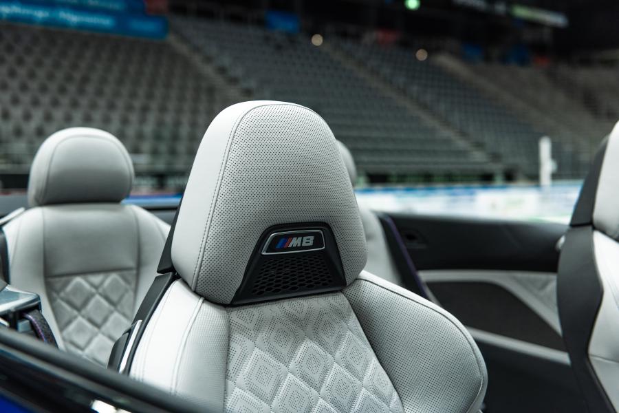 Детали интерьера BMW M8 Competition Convertible by G-Power (F91) 2020 года  (фото 4 из 10)